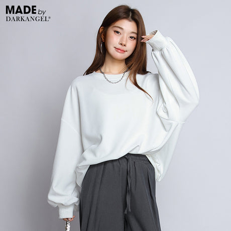 美ゆるボーダーカットソー