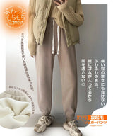 選べる2タイプ ジョガーパンツ｜裏起毛×ピンタックで美脚＆暖かイージーパンツ