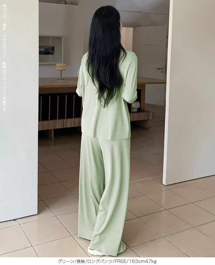 06type | カットフリールームウェア上下セット&ワンピース