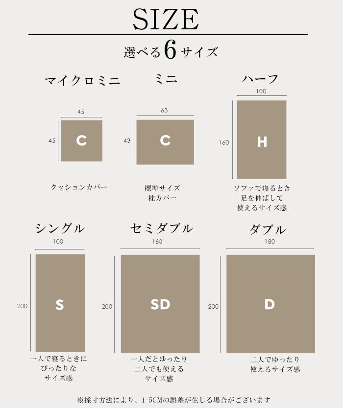 もこもち毛布