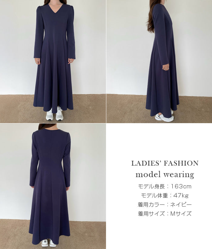 ウエストタックワンピース