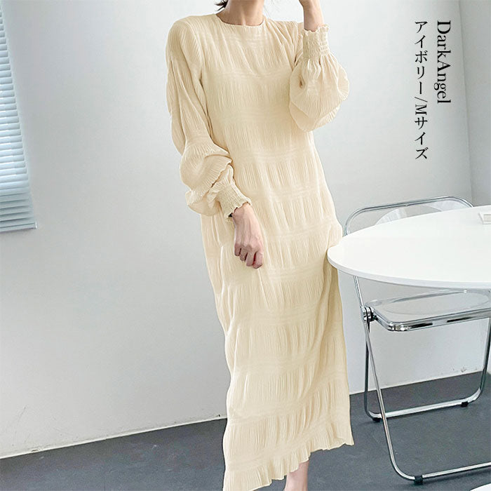 シフォンワンピース