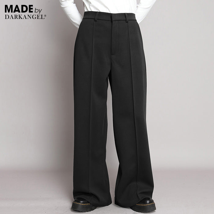 08color 元祖裏起毛 ピンタック入りワイドパンツ – DARK ANGEL