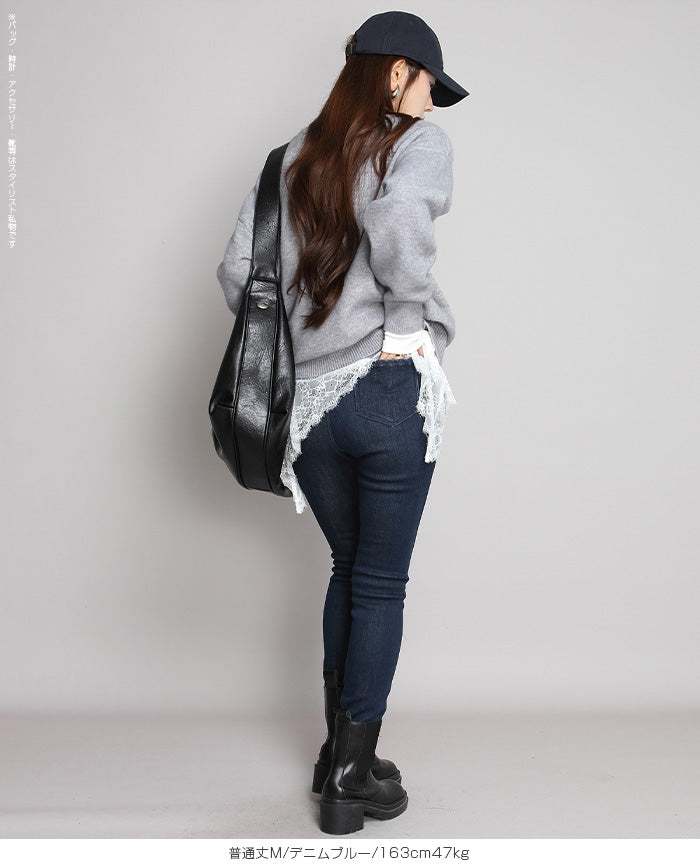 元祖裏起毛スキニーストレッチパンツ