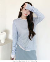 シアーロングスリーブTシャツ