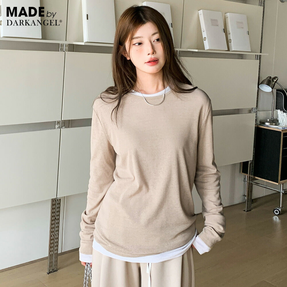 シアーロングスリーブTシャツ
