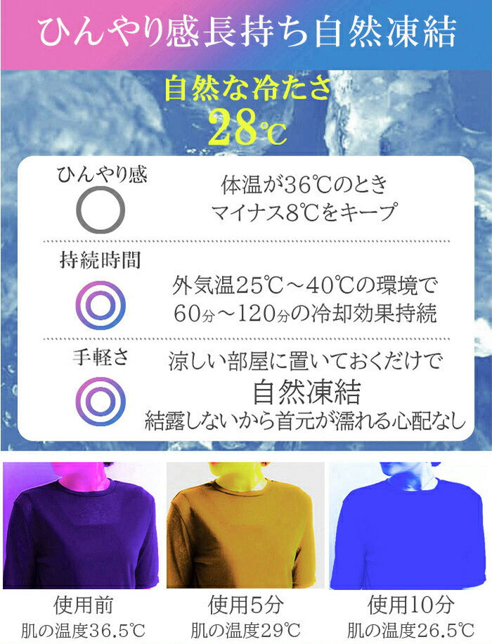 ひんやりアイスネックリング