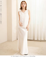 サテンカップ付きキャミ