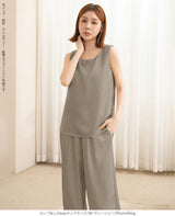 サテンカップ付きキャミ