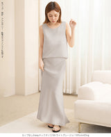 サテンカップ付きキャミ