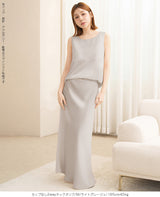 サテンカップ付きキャミ