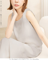 サテンカップ付きキャミ