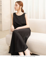 サテンカップ付きキャミ