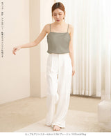 サテンカップ付きキャミ