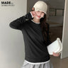 リブシアーロンTシャツ