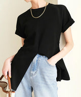 ウエストシェイプTシャツ