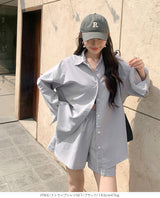 ストライプシャツラッシュガード
