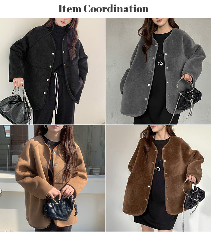 2WAYノーカラーリバーシブルコート – DARK ANGEL