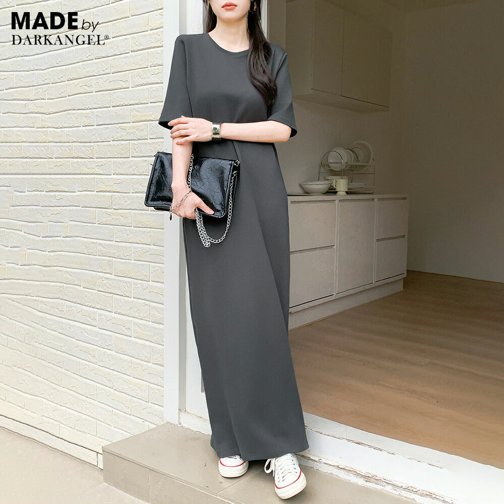 選べる マキシワンピース 半袖 アメリカンスリーブ 春夏リゾート