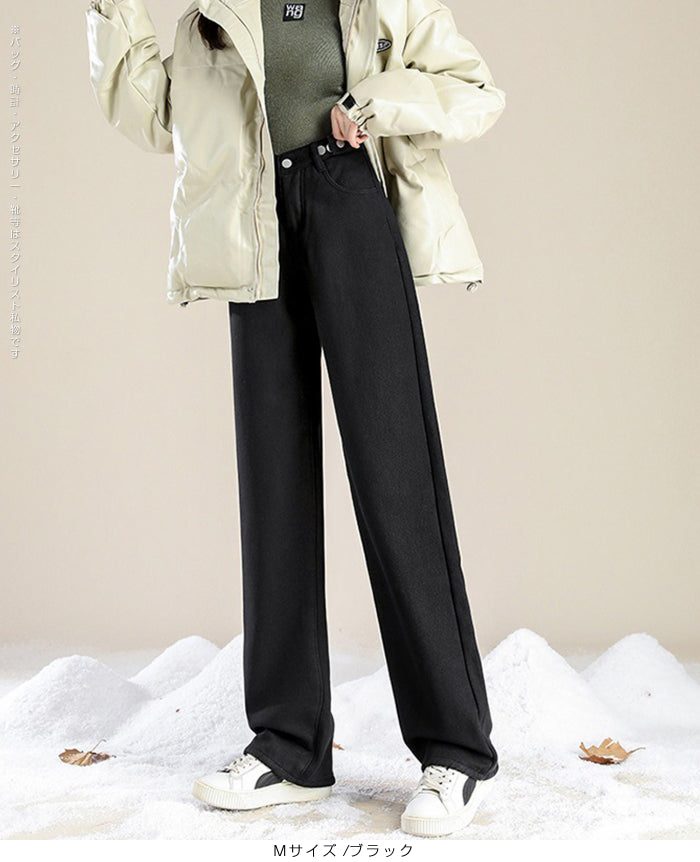 ウエストホックデニム