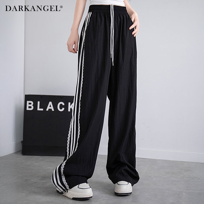 サイドレースライントラックパンツ