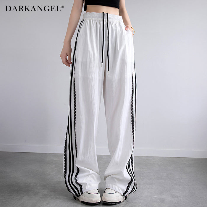 サイドレースライントラックパンツ