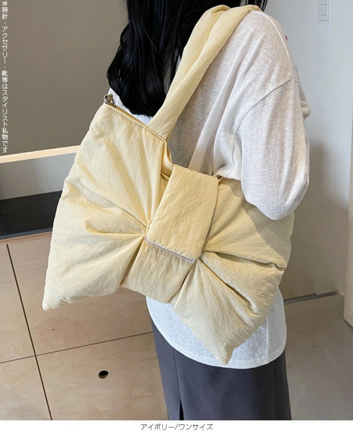 ふわふわビッグリボン3WAY大容量ショルダーバッグ
