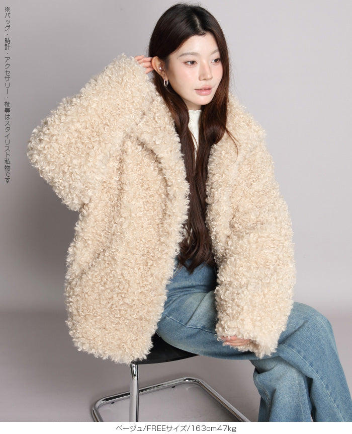 プードルファーブルゾン