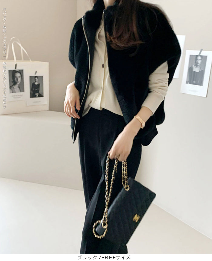 UTAA ブラックファーベスト　S 2wayファーベスト＆コート｜JENNE(ジェンヌ)公式通販：パリ