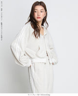 サイドラインダブルジップパーカー