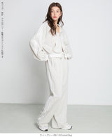 サイドラインダブルジップパーカー