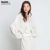 サイドラインダブルジップパーカー