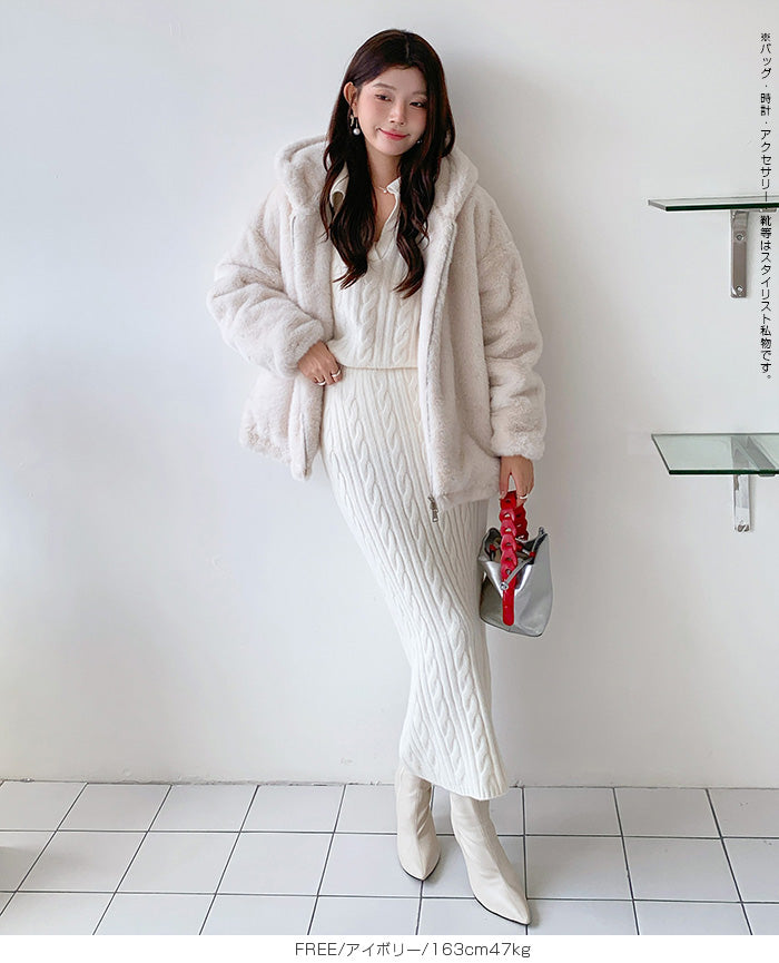 ケーブルニットアップ