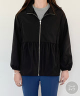 選べる2タイプ フレアブルゾン