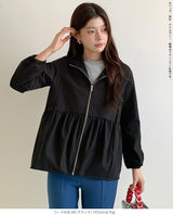 選べる2タイプ フレアブルゾン