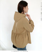 選べる2タイプ フレアブルゾン