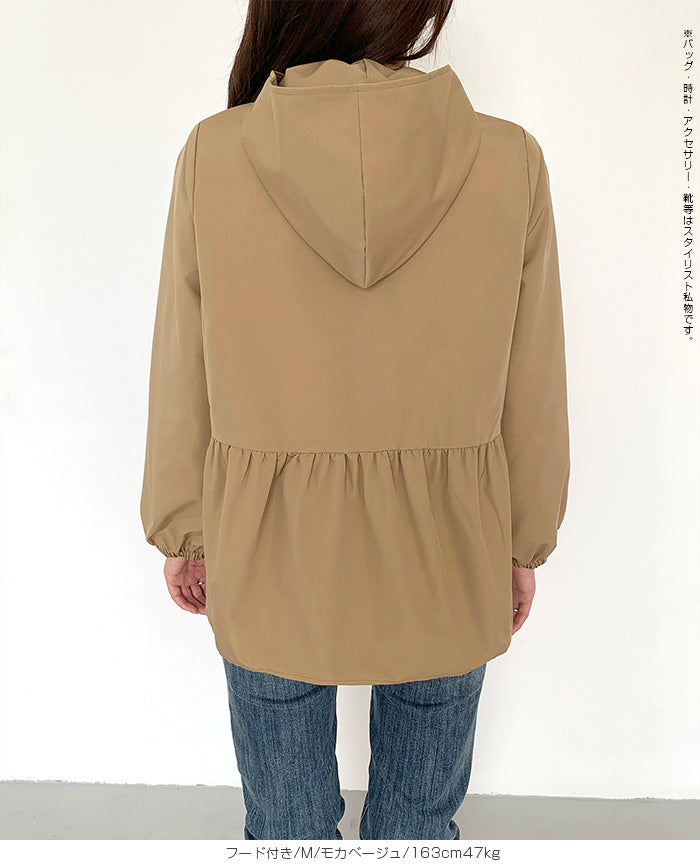 選べる2タイプ フレアブルゾン