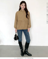 選べる2タイプ フレアブルゾン