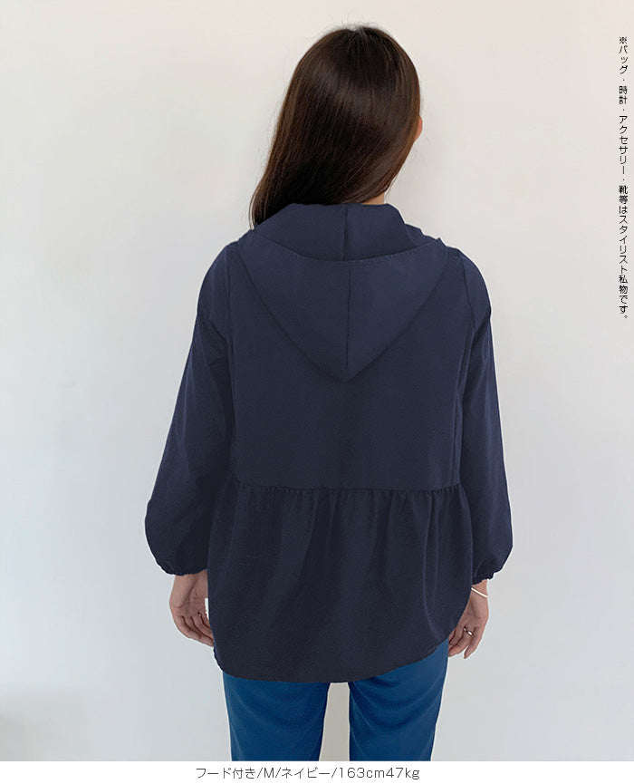 選べる2タイプ フレアブルゾン