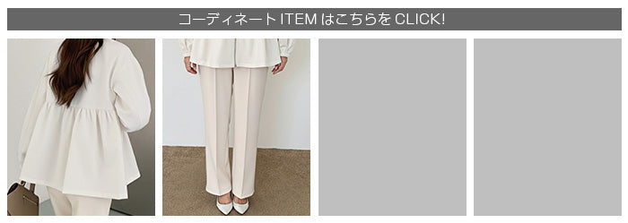 選べる2タイプ フレアブルゾン