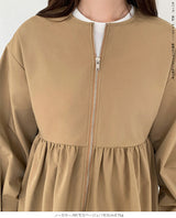 選べる2タイプ フレアブルゾン