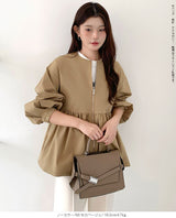 選べる2タイプ フレアブルゾン