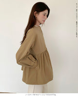 選べる2タイプ フレアブルゾン