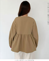 選べる2タイプ フレアブルゾン