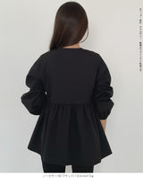 選べる2タイプ フレアブルゾン