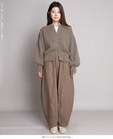 04color 02size キーネックカーディガン