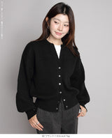 04color 02size キーネックカーディガン