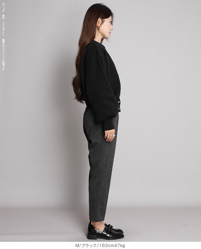 04color 02size キーネックカーディガン