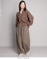 04color 02size キーネックカーディガン