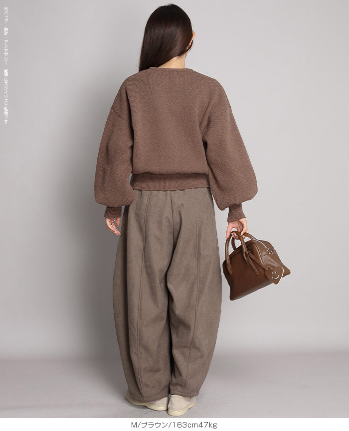 04color 02size キーネックカーディガン